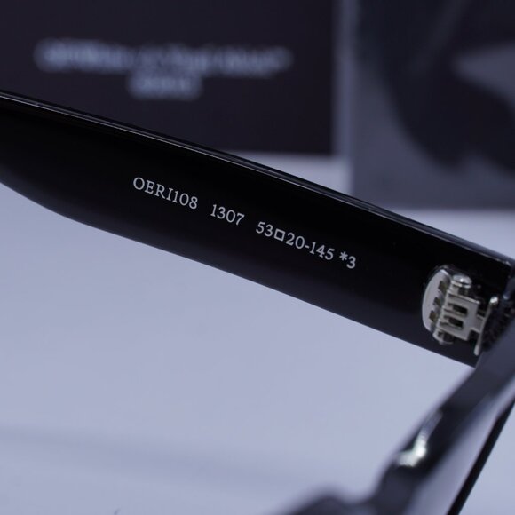 Off-White OERI108 MIDLAND 1307 Square Sunglasses – Black/Dark Grey - Picture 7 of 10